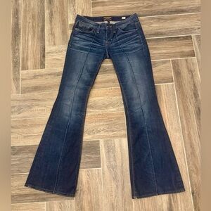 Cult of Individuality Dark Blue Flare Jeans